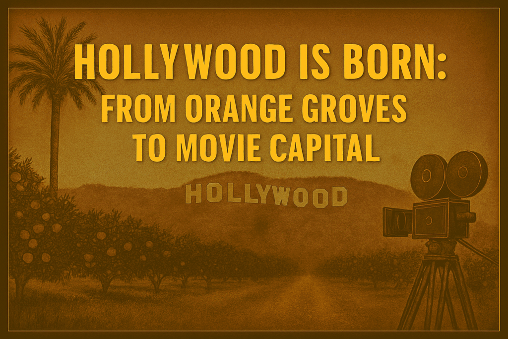 History Of Hollywood Origins: From Orange Groves to Movie Capital