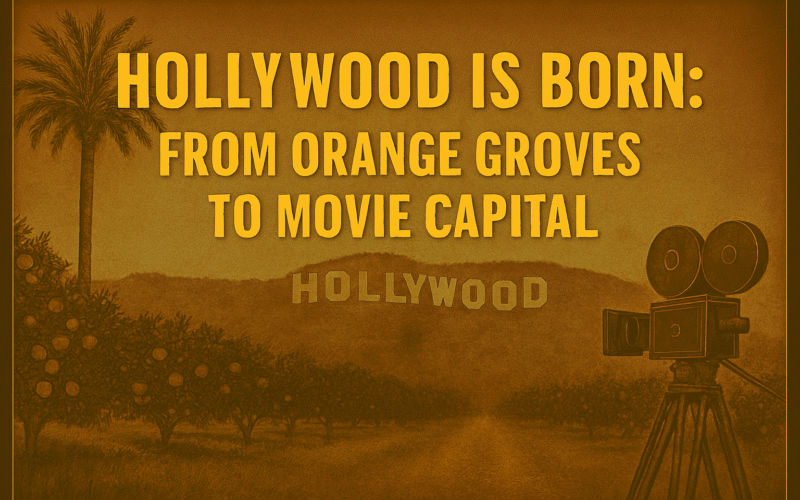 History Of Hollywood Origins: From Orange Groves to Movie Capital
