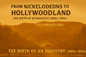 Nickelodeons Se Hollywoodland तक की यात्रा ने अमेरिका के हॉलीवुड फिल्म उद्योग को जन्म दिया