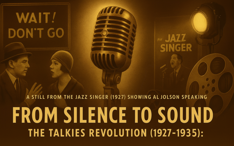 Sound Era Cinema History (1927-1935): The Talkies Revolution