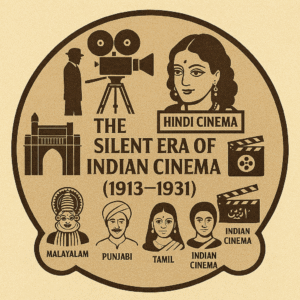 silent era of indian cinema badge