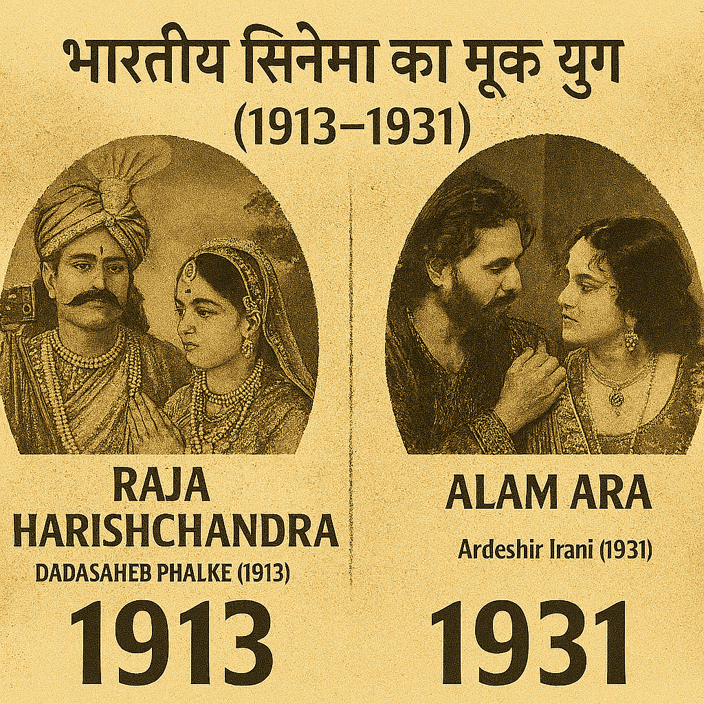 भारतीय सिनेमा का मूक युग (1913–1931)