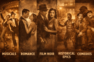 Major film genres of the Golden Age 1930s–1950s