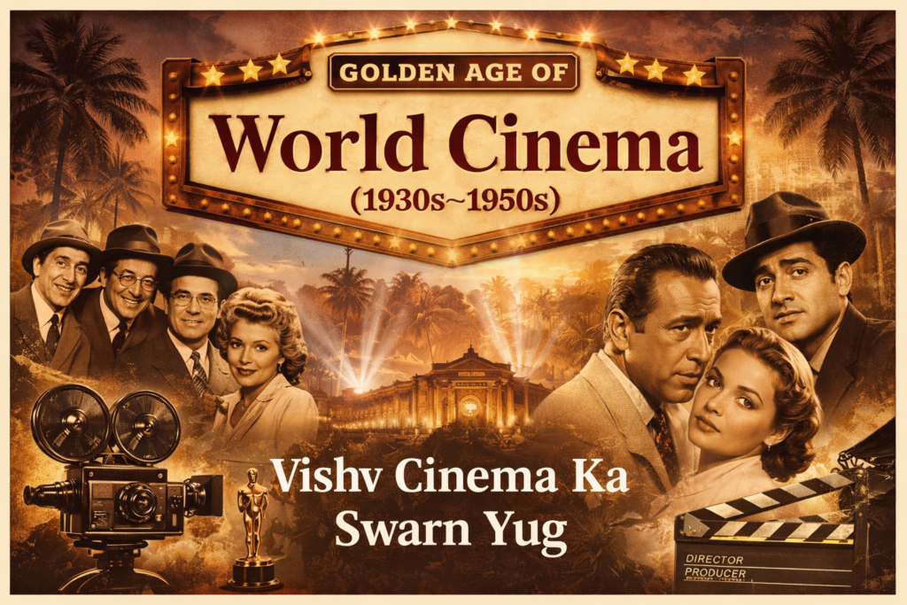 विश्व सिनेमा का स्वर्ण युग (1930s–1950s), स्टूडियो और सितारे