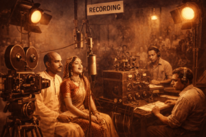 Alam Ara (1931), the first Indian talking film that introduced synchronized sound to Indian cinema