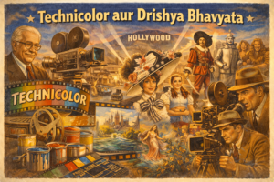 हॉलीवुड के स्वर्ण युग की फिल्मों में टेक्नीकलर और दृश्य भव्यता