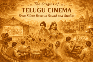 History of Telugu cinema from silent roots to sound and studios
