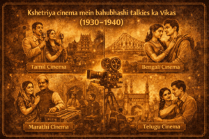 क्षेत्रीय सिनेमा में बहुभाषी टॉकीज़ का विकास (1930–1940)