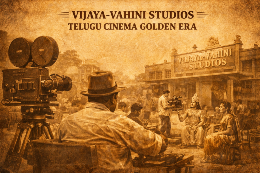 Vijaya Vahini studios Telugu cinema golden era film production culture
