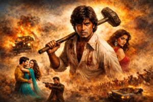 angry young man Bollywood hero representing masala era of 1970s Hindi cinema