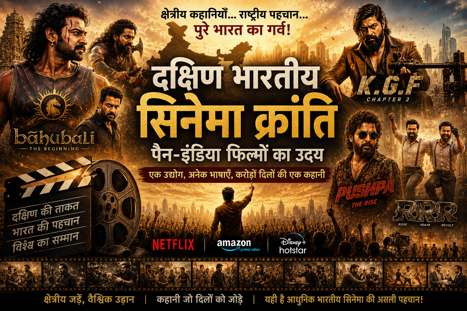 दक्षिण भारतीय सिनेमा क्रांति और पैन-इंडिया फिल्मों का आधुनिक भारतीय सिनेमा पर प्रभाव