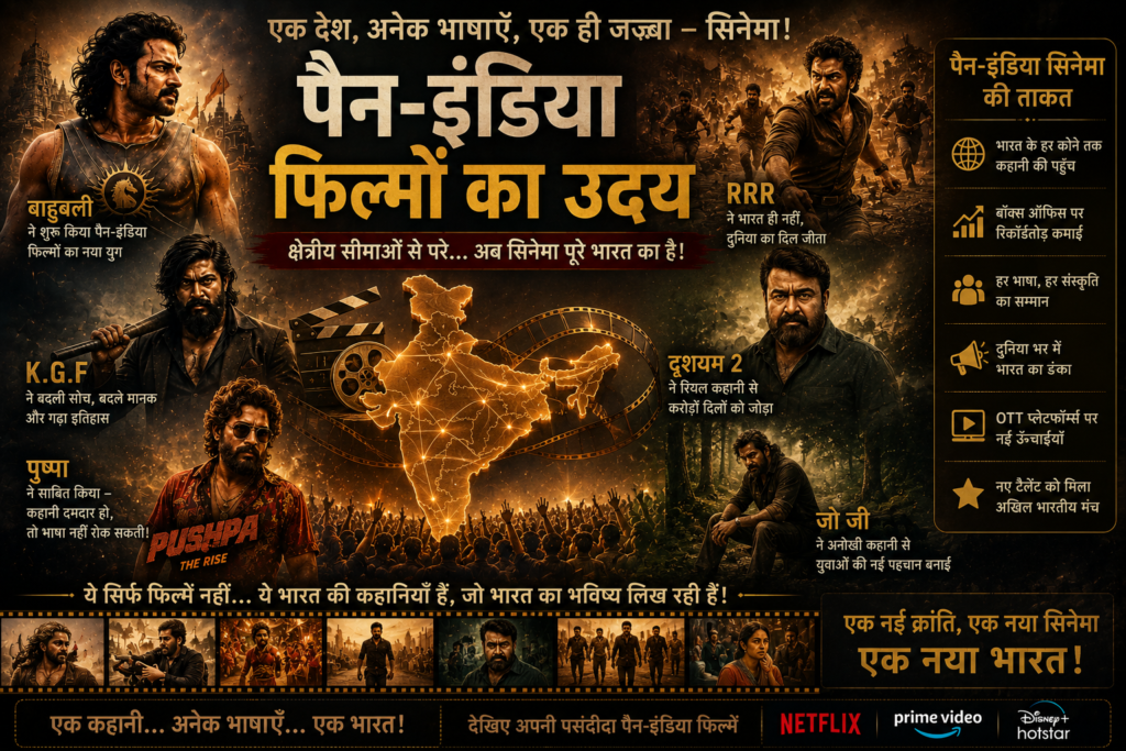OTT प्लेटफॉर्म के कारण बढ़ती दक्षिण भारतीय फिल्मों की लोकप्रियता