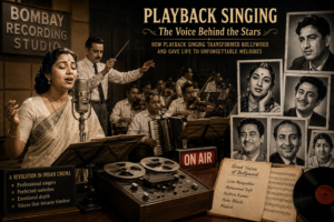 playback singing during the golden era of Bollywood music