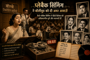 बॉलीवुड के स्वर्णिम युग में प्लेबैक सिंगिंग का उदय