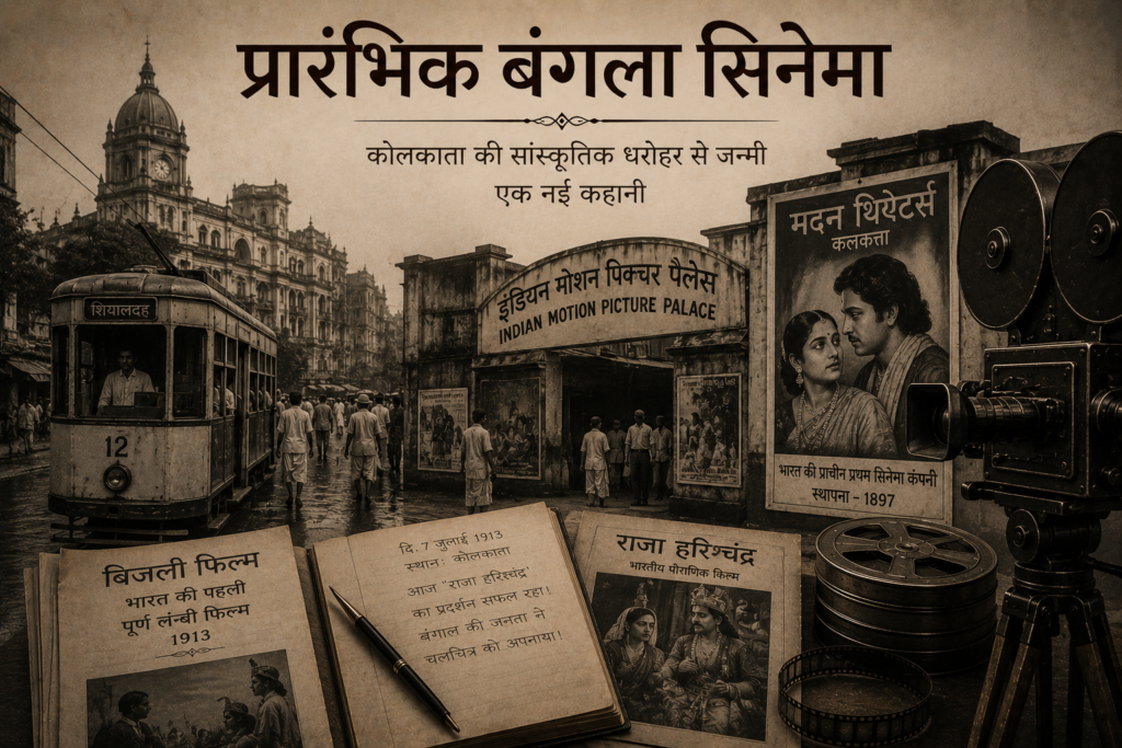 प्रारंभिक बांग्ला सिनेमा और कोलकाता की फिल्म संस्कृति