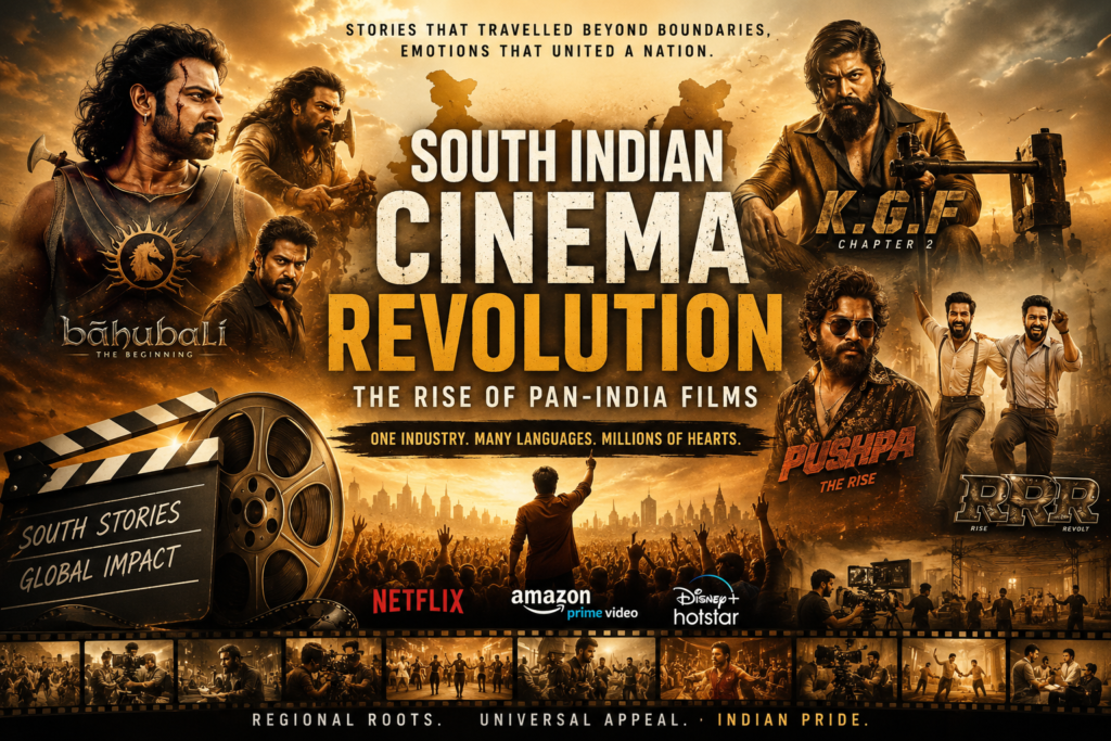 South Indian cinema revolution and the rise of pan-India films in modern Indian cinema