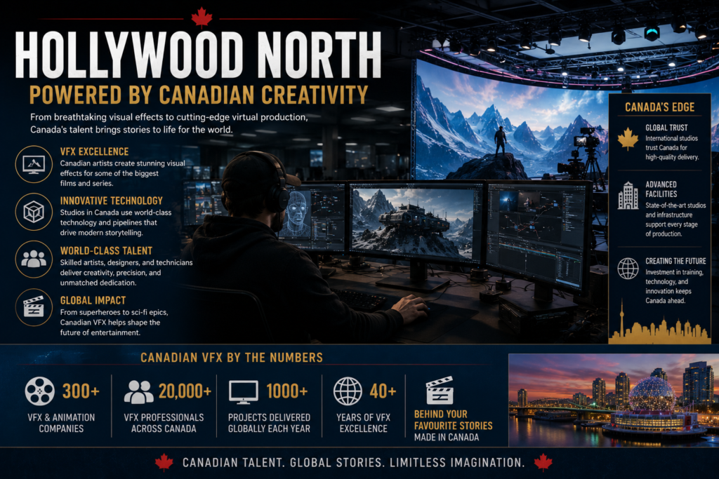 Canadian visual effects industry and modern filmmaking