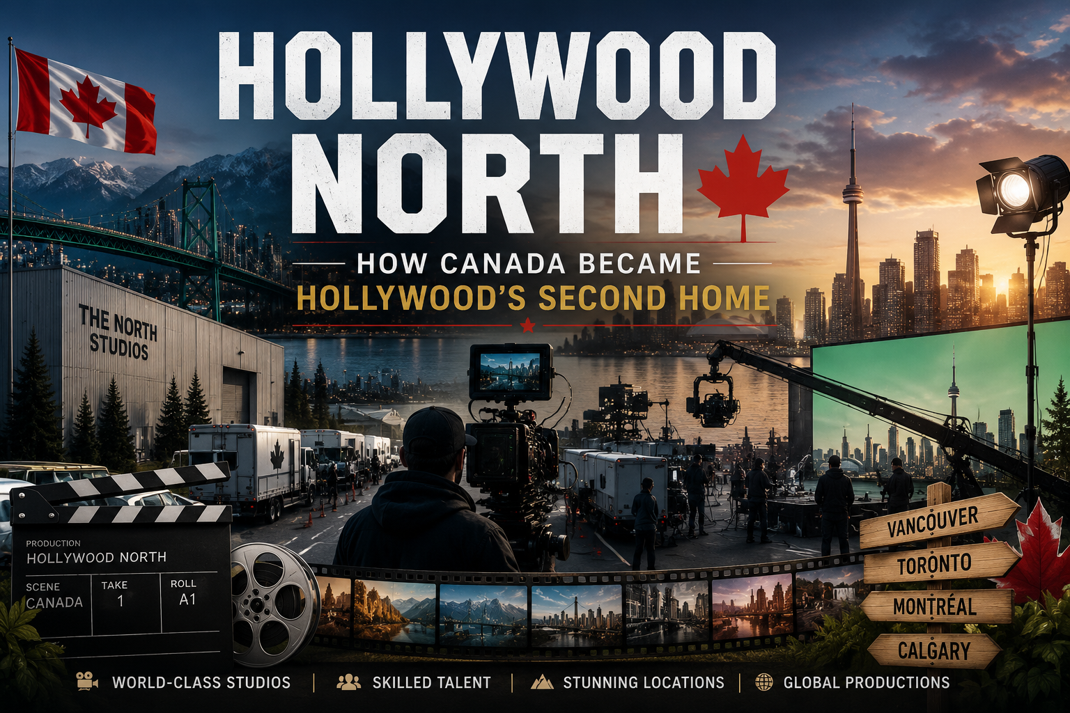 Hollywood North film production industry in Canada