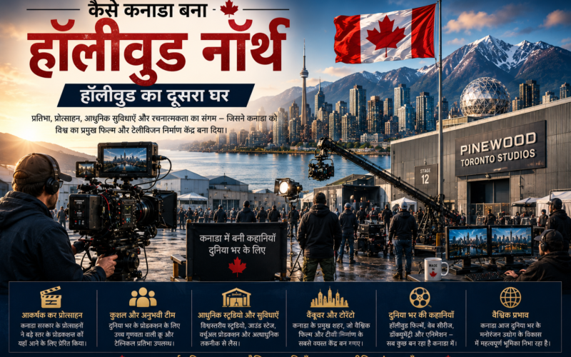 हॉलीवुड नॉर्थ और कनाडा का फिल्म उद्योग