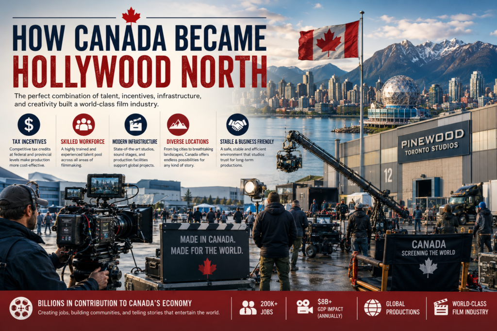 growth of Canada's film production industry