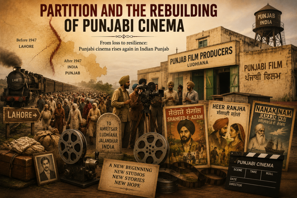 Partition and rebuilding of Punjabi cinema after 1947