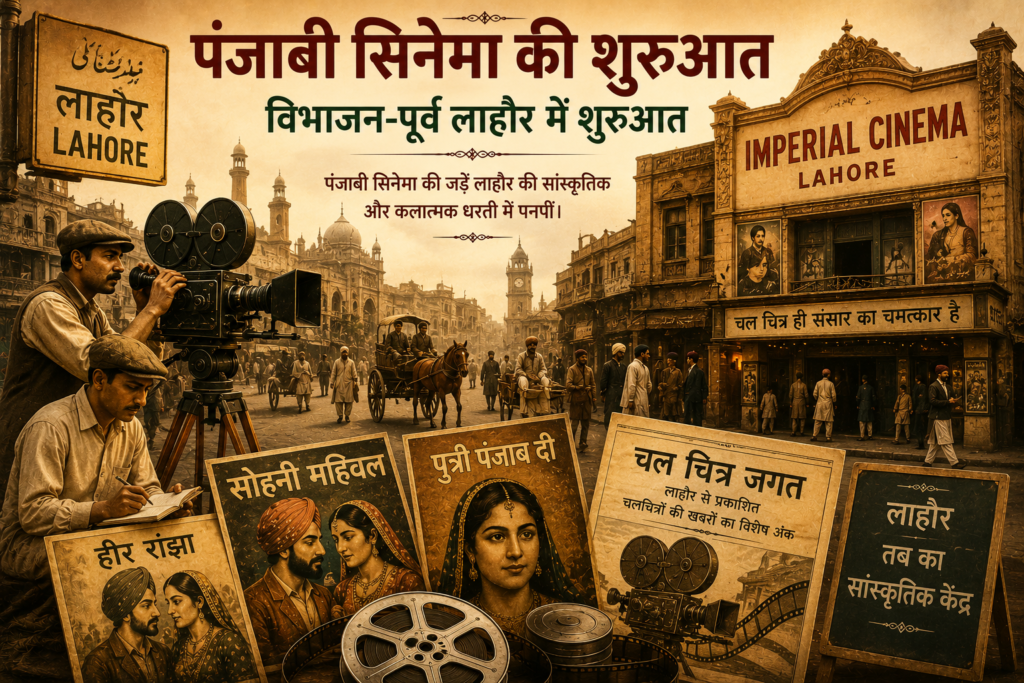 विभाजन से पहले लाहौर में पंजाबी सिनेमा की शुरुआत