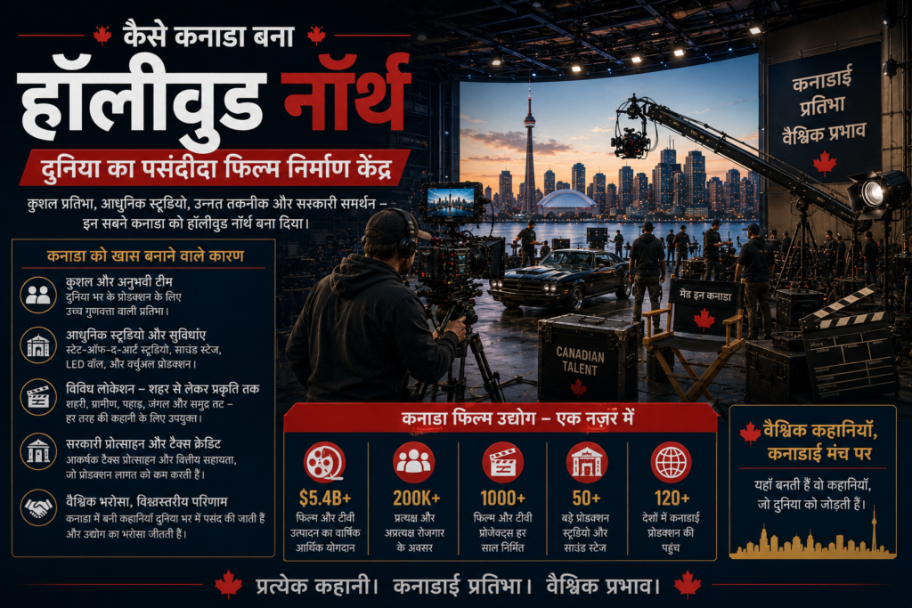 वैंकूवर हॉलीवुड नॉर्थ का प्रमुख केंद्र
