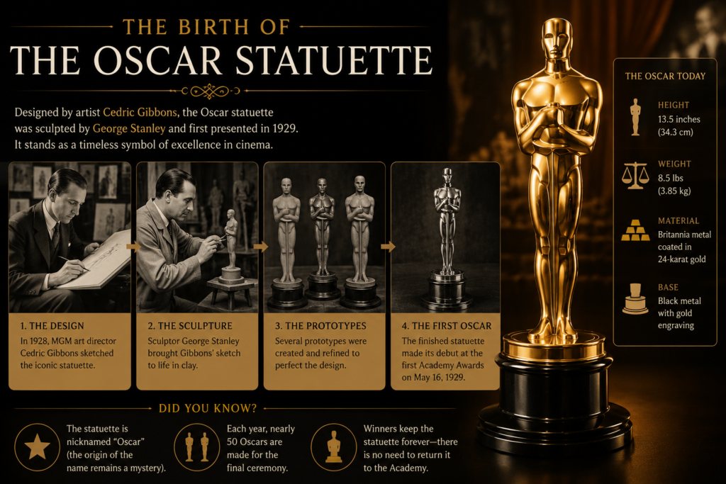 Academy Awards Oscar statuette