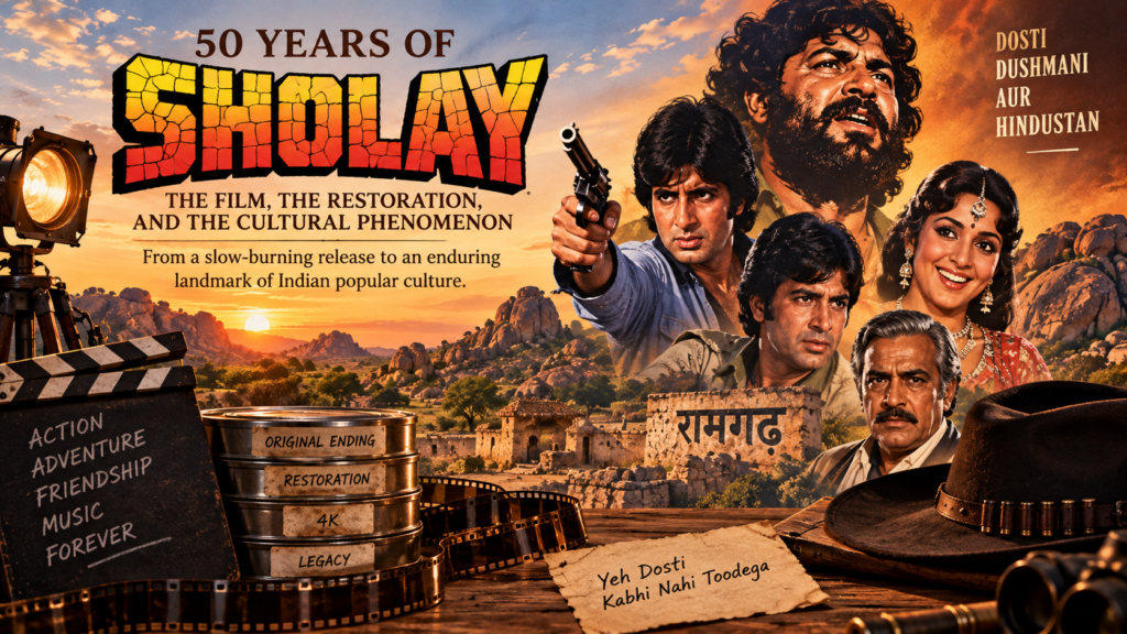 50 Years of Sholay and the film's enduring cultural legacy