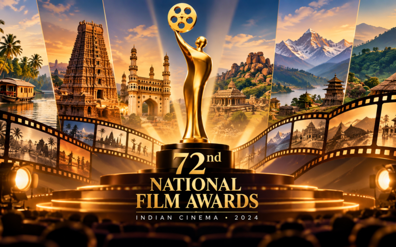 72nd National Film Awards visual celebrating the regional diversity of Indian cinema